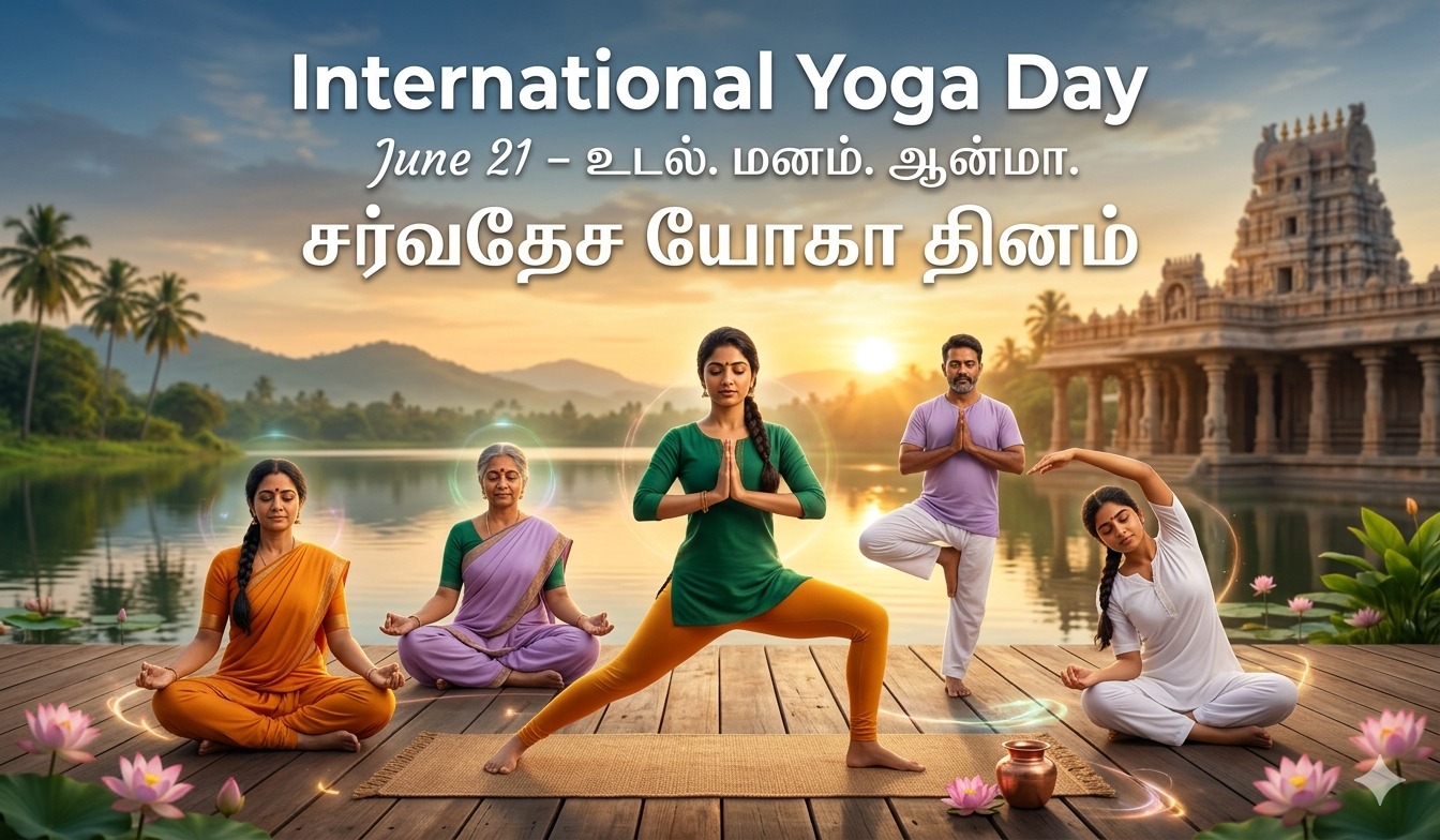 Event daypostet avaliable in tnposter International Day of Yoga | சர்வதேச யோகா தினம் tnposterdownload