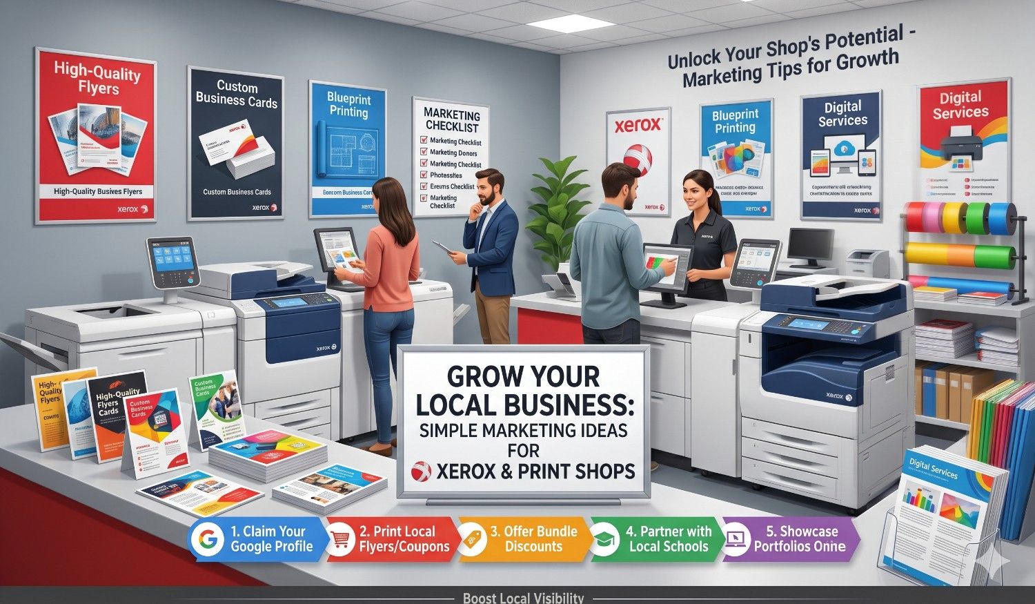 Xerox Shop,Local Business Growth: Simple Marketing Ideas for Xerox & Print Shops tamil posters