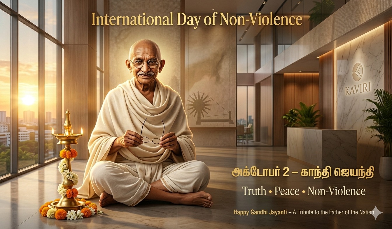 Be the Change You Wish to See | Gandhi Jayanti காந்தி ஜெயந்தி நல்வாழ்த்துகள் tnposterdownload