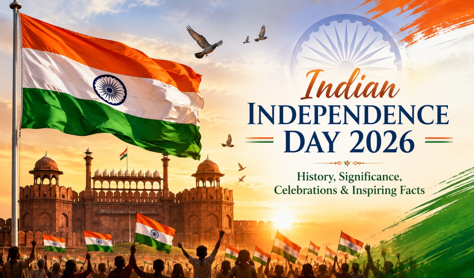 Indian Independence Day 2026: Leaders, Gandhi, Celebrations, and Inspiring Poster Download