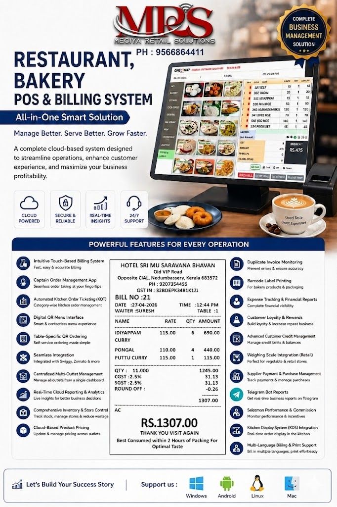 MECIYA SOLUTION SOFTWARE FOR FOOD & BEVARGE SEGMENTS