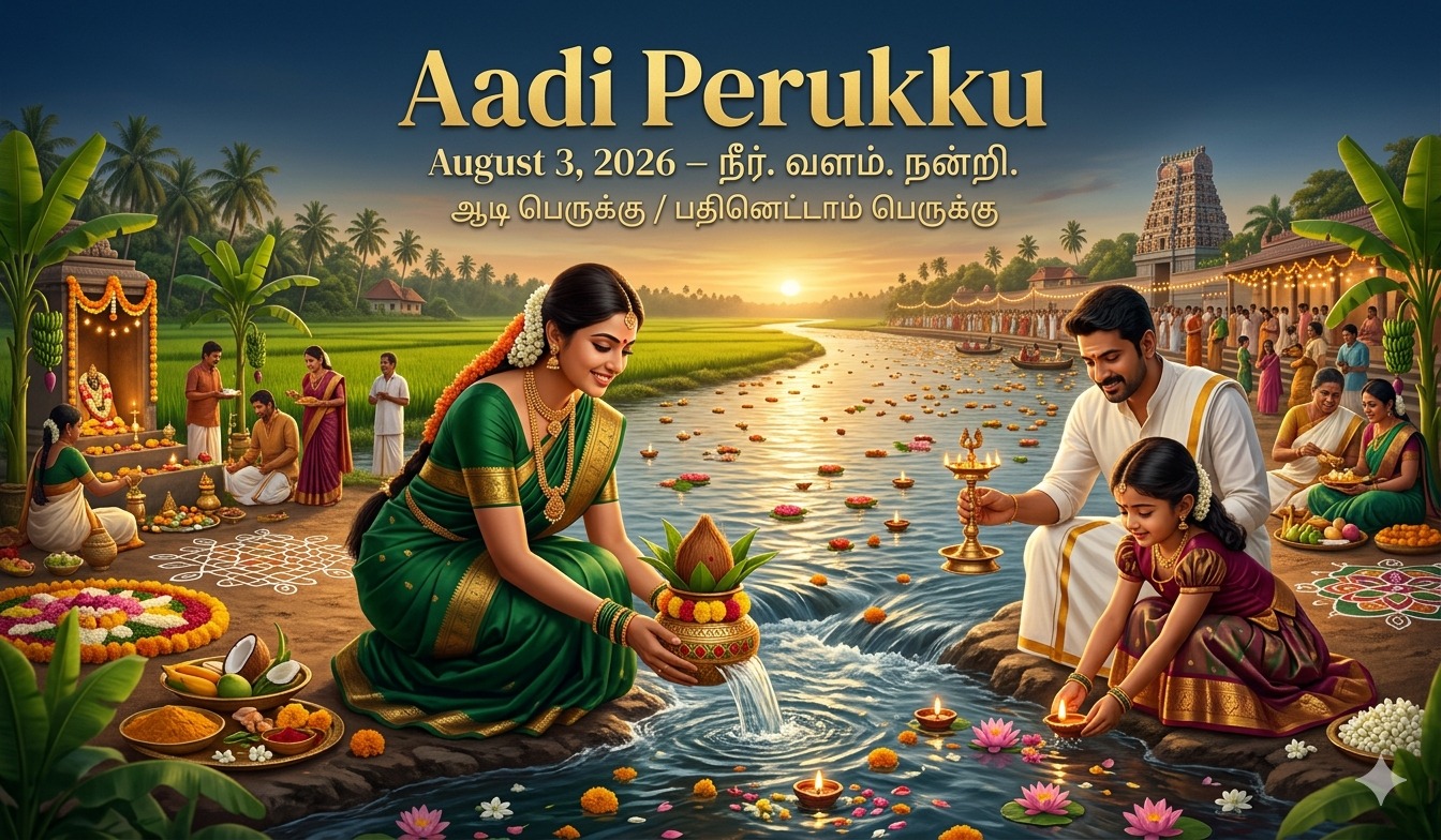 Aadi Perukku |நதி வழி நன்மை • ஆடி பெருக்கு திருநாள்
